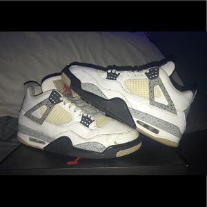 Air Jordan Cement 4s